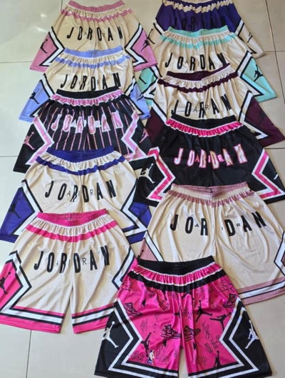 PACK X 10 - SHORES JORDAN SURTIDOS ADULTO