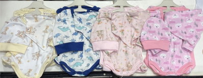 PACK X 3 - SET 4 PIEZAS DE BEBÉ 🍼