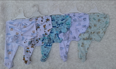 Ranitas estampada de bebé x 14unidades