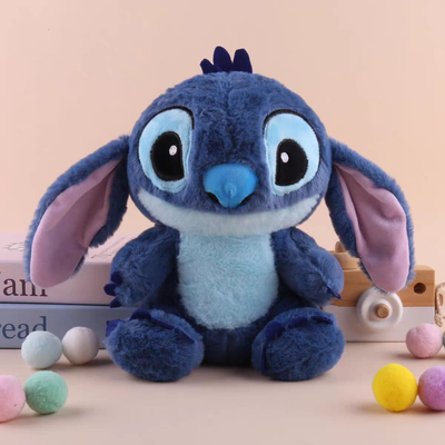PELUCHE STITCH AZUL OSCURO CLASICO 20CM