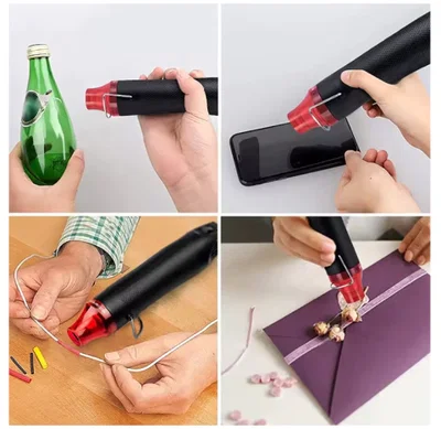 Soplador Pistola Calor Para Artesanía Logos Tubos Termorretráctiles