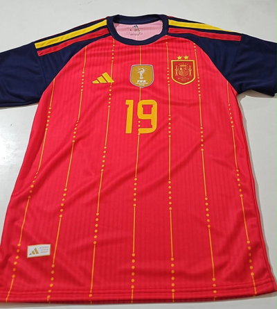 Camiseta España titular con parche