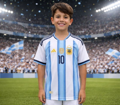 Camiseta Argentina titular niños