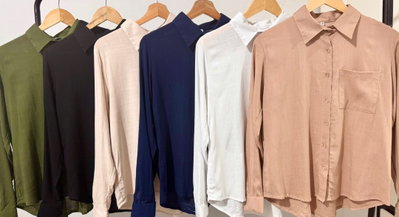 Camisa de lino dama