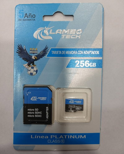 Memoria SD 256GB