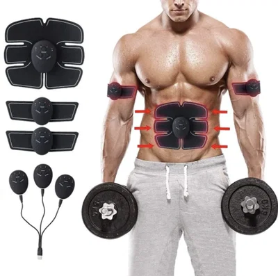 Electroestimulador Abdomen Tonificador Quema Grasa Unisex