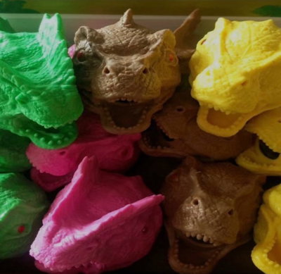Squishy dinosaurio x3pcs