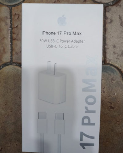 CARGADOR IPHONE PRO MAX 50W