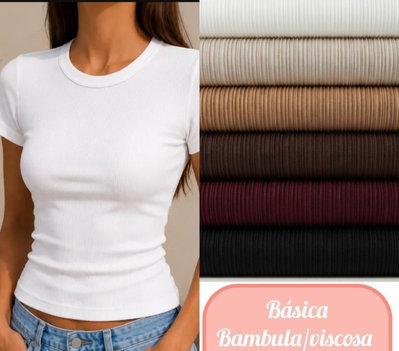 Pack x 6 remera básica