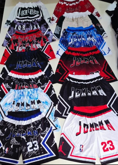 PACK X 10 - SHORES JORDAN SURTIDOS ADULTO
