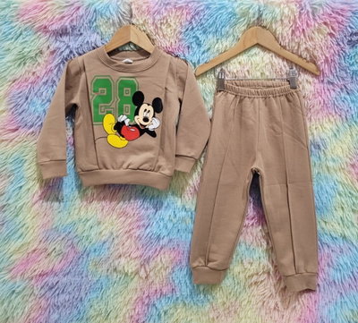 Conjunto estampado frisa bebé x 5 unidades 