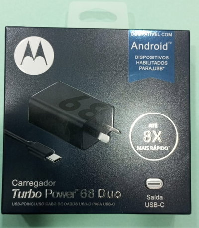 CARGADOR TURBO POWER MOTOROLA 68W
