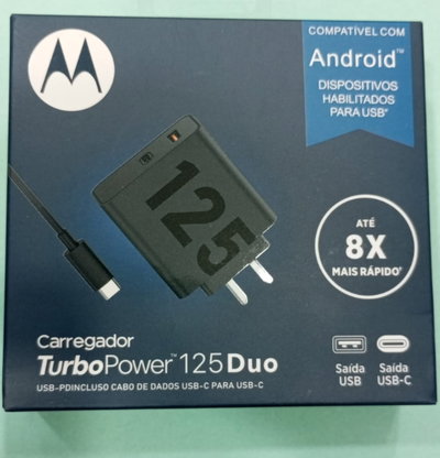 CARGADOR TURBO POWER MOTOROLA 125W