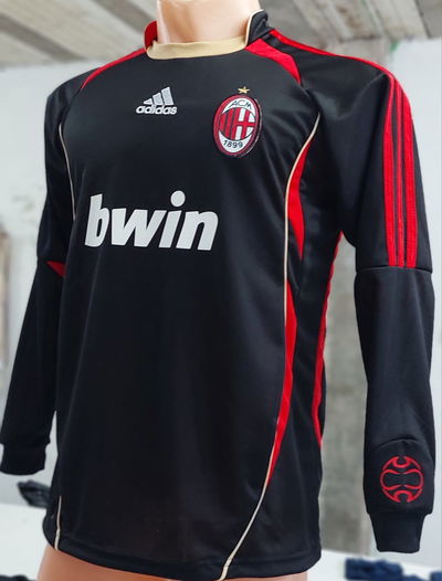Camiseta manga larga Milan retro x curva