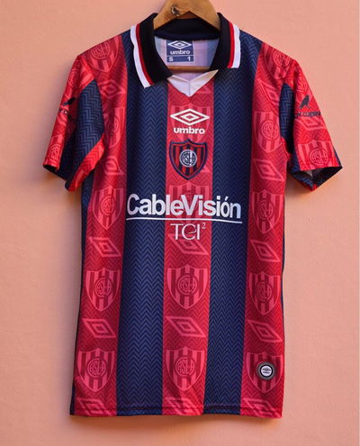 Camiseta Retro San Lorenzo x curva
