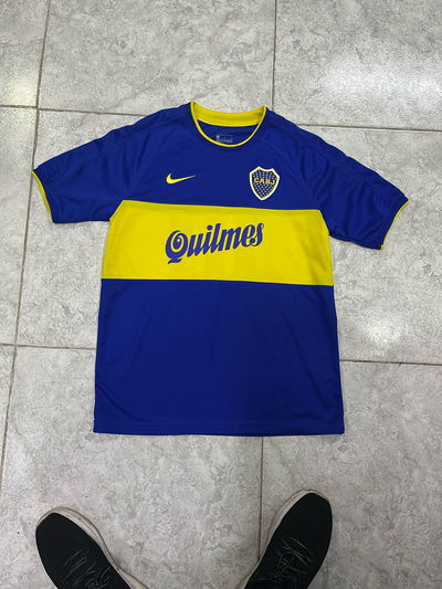 Camiseta Retro Boca x curva
