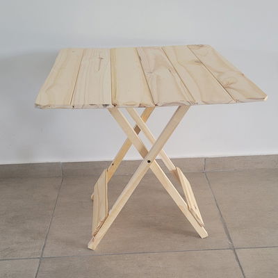 Mesa de Pino Plegable