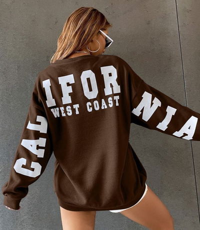 Buzo oversize California algodon frizado premium