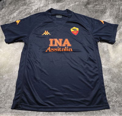 Camiseta Retro Roma Batistuta x curva