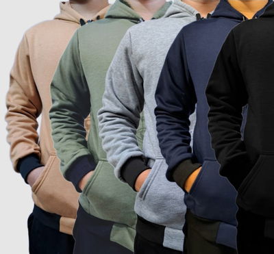 Campera de Jersey con piel unisex 2 al 6 