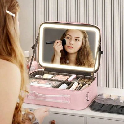 Caja de maquillaje viajera