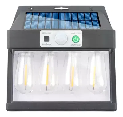 LAMPARA SOLAR 4 LED- HW779-4