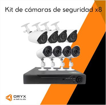 CAMARA DE SEGURIDAD KIT 8- OR208A