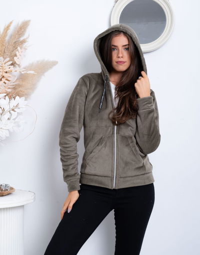Campera de corderoy con corderito 2 al 5
