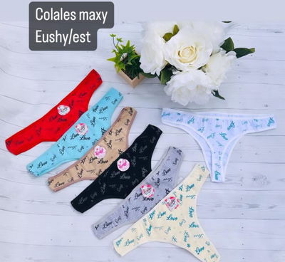 Docena de cola less Euyi maxi (estampado puede variar)