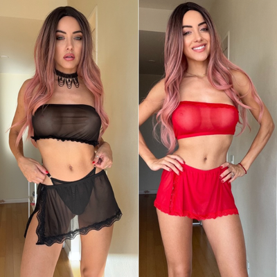 Set Berenice bando+pollerita