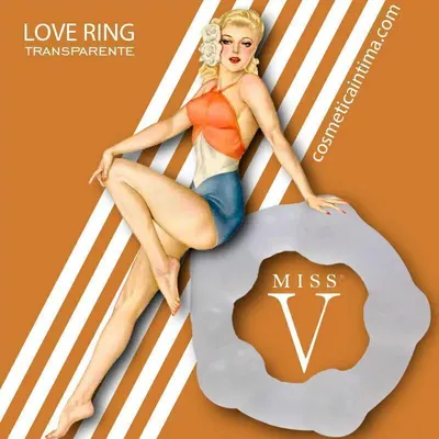 ANILLO LOVE RING TRANSPARENTE