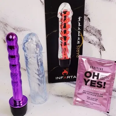 KIT VIBRADOR 2 en 1 CON GEL