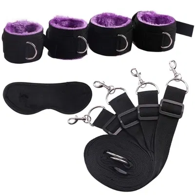 Dominá el Placer – Arnés de Cama Deluxe + Antifaz de Regalo