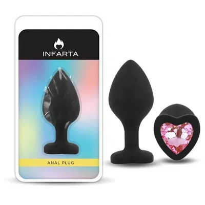 PLUG ANAL CORAZON ROSA (nivel intermedio)