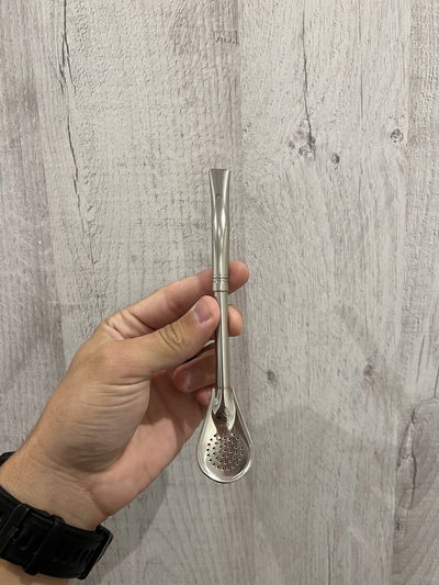 Bombilla pico de loro inox