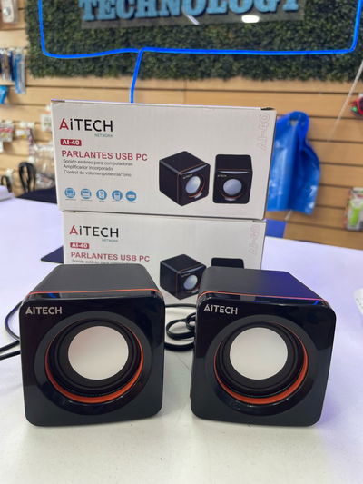 PARLANTE AITECH PARA PC AI-40 STEREO 2.0 USB