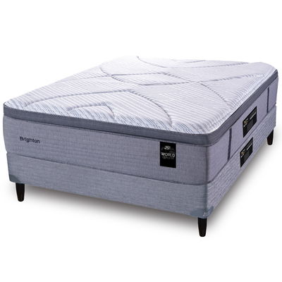 Conjunto Brighton King Koil 2 ½ Plazas 
