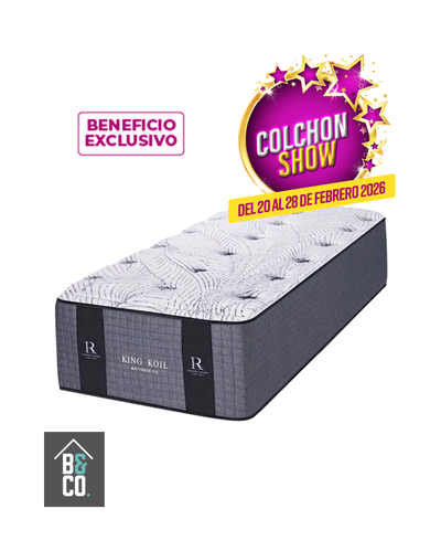  Colchón Lexington King Koil 1 y 1 ½ Plazas