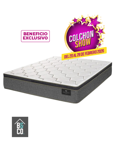 Colchón Finesse PT King Koil 2 y 2 ½ Plazas