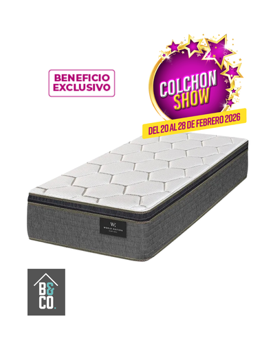 Colchón Finesse PT King Koil 1 y 1 ½ Plazas