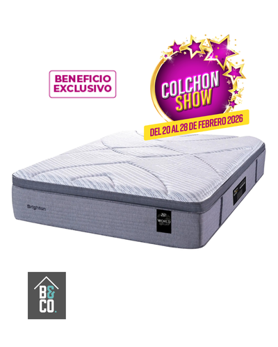 Colchón Brighton King Koil 2 y 2 ½ Plazas