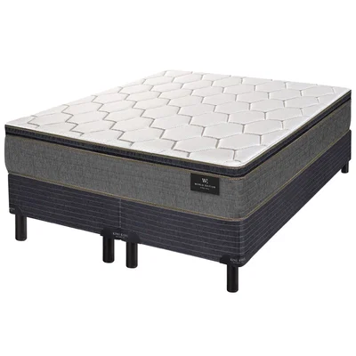 Conjunto Finesse PT King Koil Queen / King 