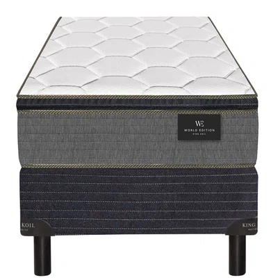 Conjunto Finesse PT King Koil 1 y 1 ½ Plazas