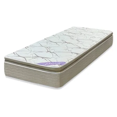 Colchón Pocket Extra Comf Inducol de Resortes 1 y 1 ½ Plaza 