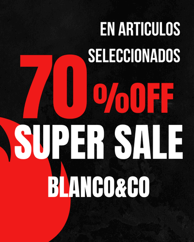 70%OFF EN ARTICULOS SELECCIONADOS