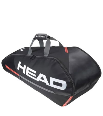Raquetero Head Tour Team 6R Negro Naranja 