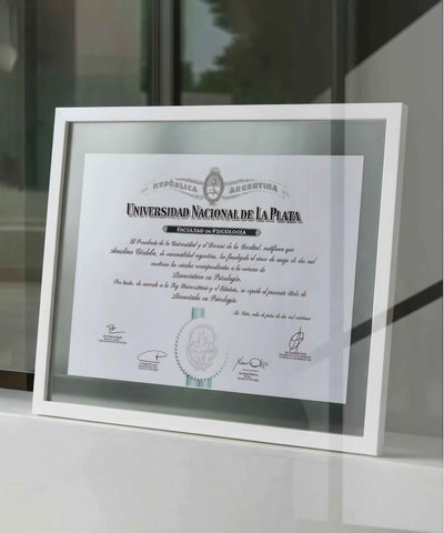 DIPLOMAS (DOBLE VIDRIO)