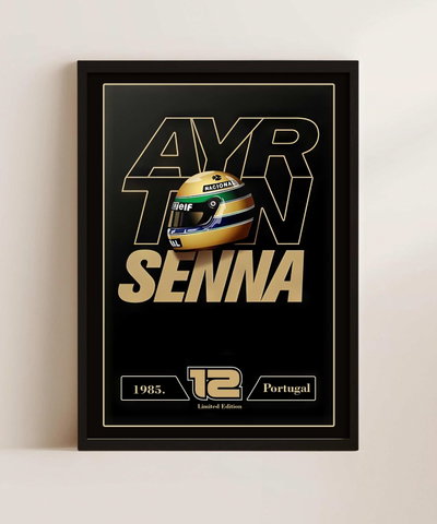 AYRTON SENNA (1985 Portugal)