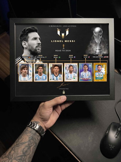 LIONEL MESSI (6 Mundiales - Una Leyenda)