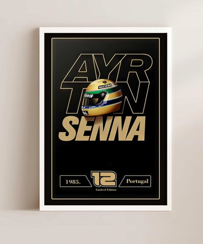 AYRTON SENNA (1985 Portugal)